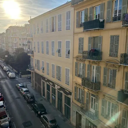 La Belle, Centre 1 Bed, 2 Terrace, Quiet Apartamento Nice
